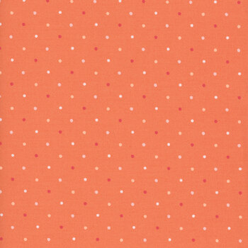 Magic Dot 5230-11 Coral by Lella Boutique for Moda Fabrics, Image