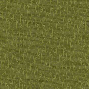 Autumn Breeze 17152-40 Green by Nancy Halvorsen for Benartex, Image