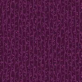 Autumn Breeze 17152-67 Plum by Nancy Halvorsen for Benartex, Image