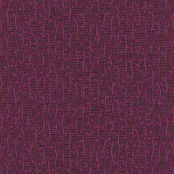 Autumn Breeze 17152-67 Plum by Nancy Halvorsen for Benartex, Image