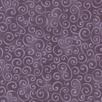 Autumn Breeze 17153-60 Purple by Nancy Halvorsen for Benartex, Image