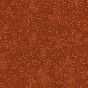 Autumn Breeze 17153-74 Chestnut by Nancy Halvorsen for Benartex, Image