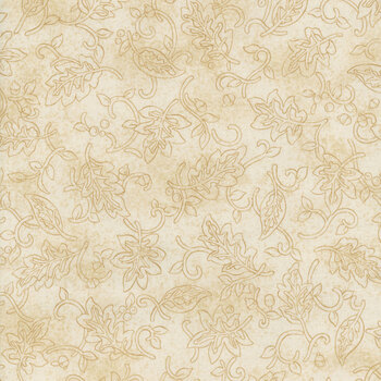 Autumn Breeze 17155-07 Cream by Nancy Halvorsen for Benartex, Image