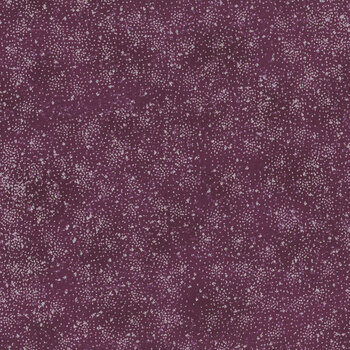 Stof Christmas 2025 - We Love Christmas 4592-504 Violet/Silver Spray Dots by Stof Fabrics, Image