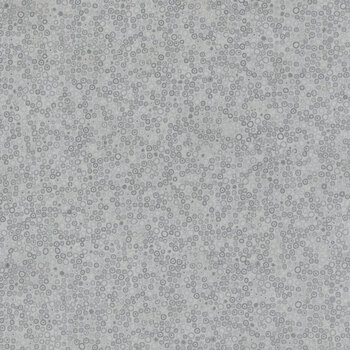 Stof Christmas 2025 - We Love Christmas 4592-907 Grey/Silver Small Circles by Stof Fabrics, Image