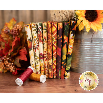 Autumn Fields  9 FQ Set by Art Loft for Studio E Fabrics, Image