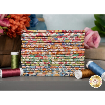 Wallflower  20 FQ Set by Tone Finnanger for Tilda, Image