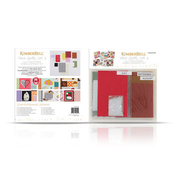  Kimberbell - Mini Quilts Vol. 2: Months 7 to 12 - Embellishment Kit, Image