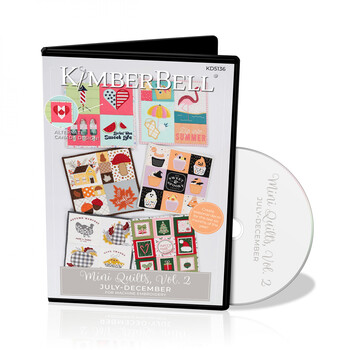 Mini Quilts, Vol. 2: Months 7 to 12 - Machine Embroidery CD, Image