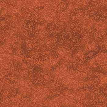 Spooky Stitches MAS10871-O Orange by Robin Kingsley for Maywood Studio, Image
