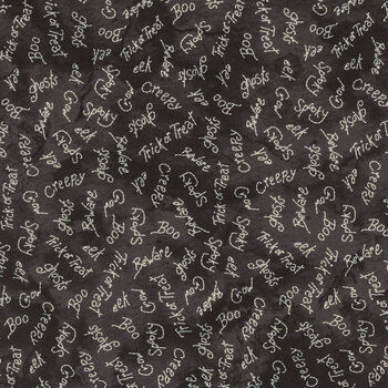 Spooky Stitches MAS10876-J Black by Robin Kingsley for Maywood Studio, Image