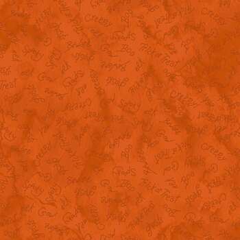 Spooky Stitches MAS10876-O Orange by Robin Kingsley for Maywood Studio