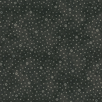 Spooky Stitches MAS10878-J Black by Robin Kingsley for Maywood Studio, Image