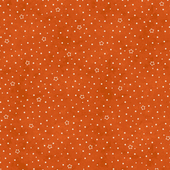 Spooky Stitches MAS10878-O Orange by Robin Kingsley for Maywood Studio, Image