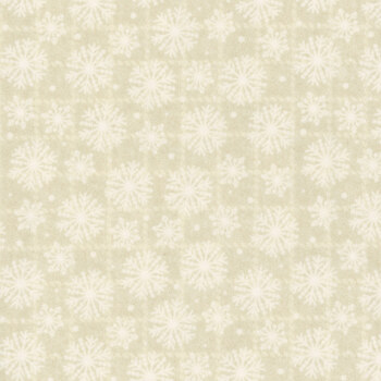 Holly Jolly Flannel MASF10895-E Cream by Bonnie Sullivan for Maywood Studio, Image