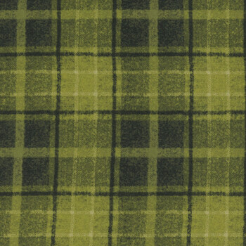 Holly Jolly Flannel MASF10896-G Green by Bonnie Sullivan for Maywood Studio, Image