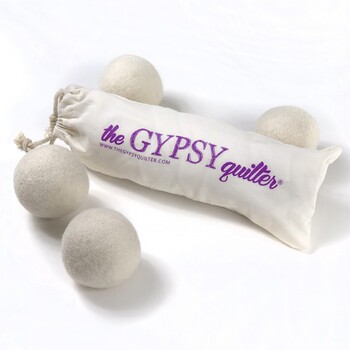 Wool Dryer Balls by The Gypsy Quilter - 4pk, Image