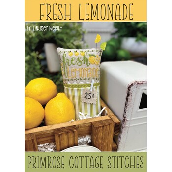 Fresh Lemonade Cross Stitch Pattern, Image