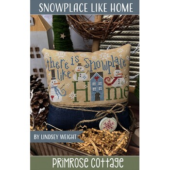 Snowplace Like Home Cross Stitch Pattern, Image