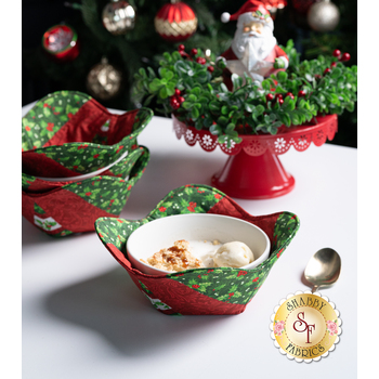  Bowl Cozy Kit - Yuletide Traditions - Makes 4