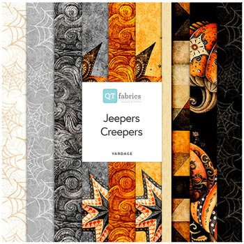 Jeepers Creepers  Yardage by Quilting Treasures Fabrics, Image