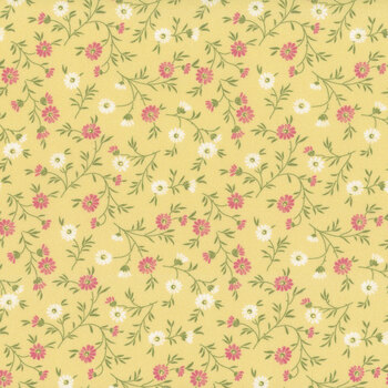 Shades of Romance R021396D-YELLOW Daisy by Monika Zhu for Marcus Fabrics, Image