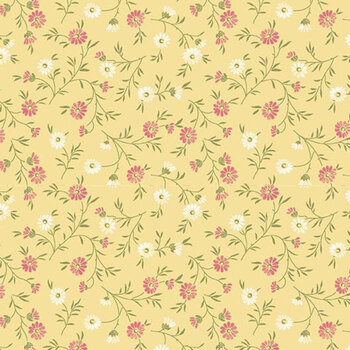 Shades of Romance R021396D-YELLOW Daisy by Monika Zhu for Marcus Fabrics, Image