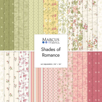 Shades of Romance   - 10” x 10” Squares by Monika Zhu for Marcus Fabrics, Image