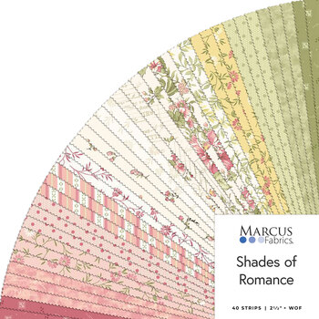 Shades of Romance   - 2-1/2” Strips by Monika Zhu for Marcus Fabrics, Image