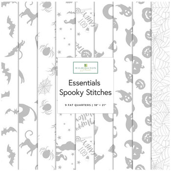 Essentials Spooky Spectacle  9 FQ Set by Wilmington Prints, Image