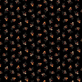 Cheddar & Coal III R171474D-BLACK Tulips by Pam Buda for Marcus Fabrics, Image