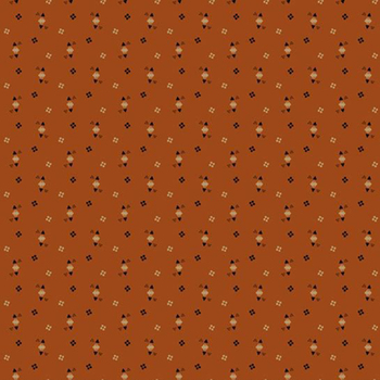 Cheddar & Coal III R171481D-CHEDDAR Triangle Dots by Pam Buda for Marcus Fabrics, Image