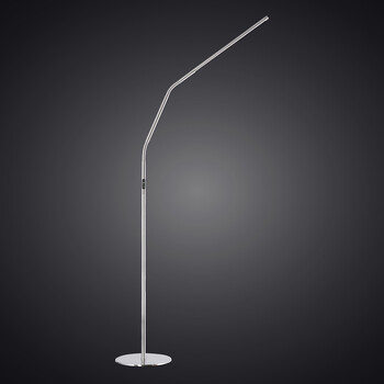 Slimline 4 Floor Lamp - Brushed Steel by Daylight, Image