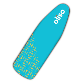 Ironing Board Cover Turquoise and Yellow, Image