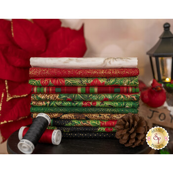Joyful  11 FQ Set by Timeless Treasures Fabrics, Image
