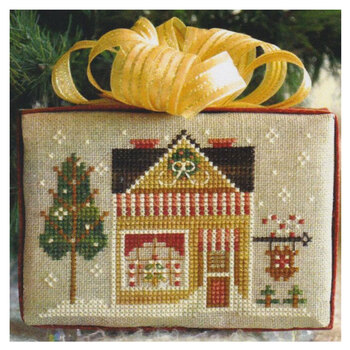 Hometown Holiday - Sweet Shop Cross Stitch Pattern by Little House Needleworks