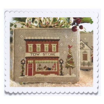 Hometown Holiday - Toy Store Cross Stitch Pattern by Little House Needleworks