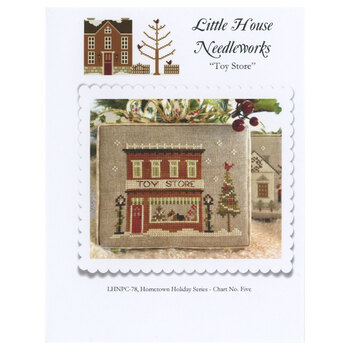 Hometown Holiday - Toy Store Cross Stitch Pattern, Image