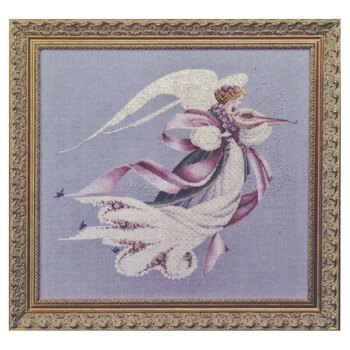 Angel of Spring Cross Stitch Pattern, Image