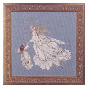 Angel of Mercy Cross Stitch Pattern, Image