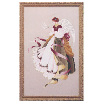 Angel of Grace Cross Stitch Pattern, Image