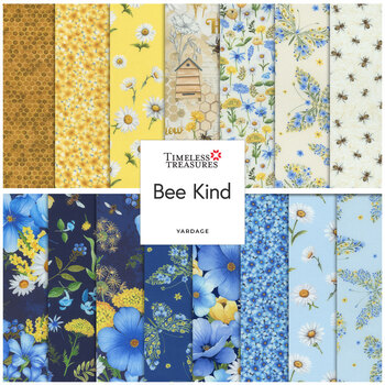 Bee & Bee Kind  Yardage by Timeless Treasures Fabrics