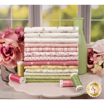 Shades of Romance  13 FQ Set by Monika Zhu for Marcus Fabrics, Image