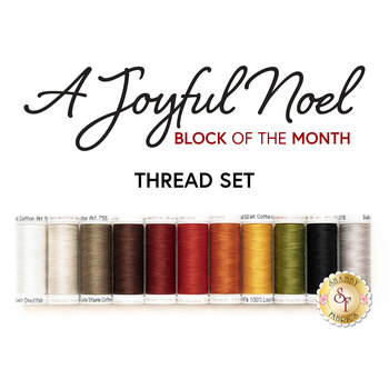   A Joyful Noel BOM - 11pc Thread Set - RESERVE, Image