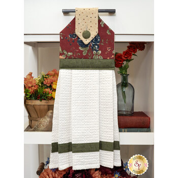  Hanging Towel Kit - Daisy Lane - Red, Image