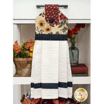  Hanging Towel Kit - Daisy Lane - Tan, Image