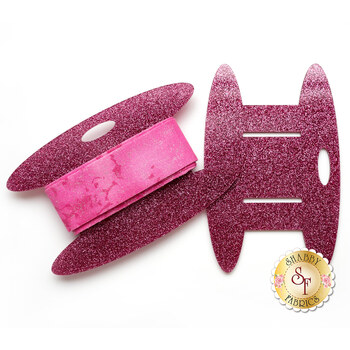 Glitzy Binding Holder - Hot Pink Glitter, Image