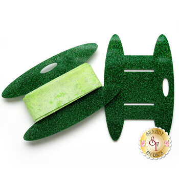 Glitzy Binding Holder - Christmas Green Glitter, Image