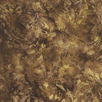 Forest Flora 622402083 Brown Java by Island Batik