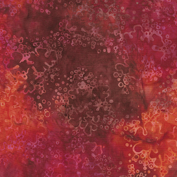 Forest Flora 622404869 Multi Burgundy Pink by Island Batik, Image